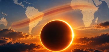 Eclipse solar del 6 de febrero de 2027 dnde ver el anillo de fuego y cunto durar