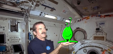 Se ha trado la ISS organismos extraterrestres a bordo