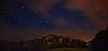 La pacfica noche estrellada de Exmoor