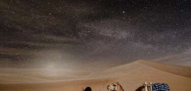 Mhamid un portal al cielo de Marruecos en el desierto del Sahara