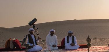 Desierto de Al Marmoum en Dubai