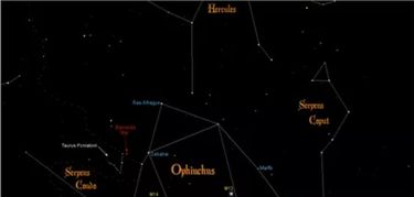 Conocer y localizar Ofiuco el signo del zodiaco nmero 13