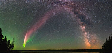 Steve el primo raro de las auroras boreales