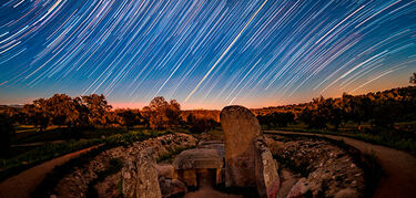 El solsticio de junio desde los dlmenes de Extremadura