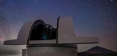 El nuevo Telescopio ARTEMIS en el Observatorio del Teide