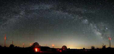 Las estrellas desde el Centro Astronmico del Alto Turia