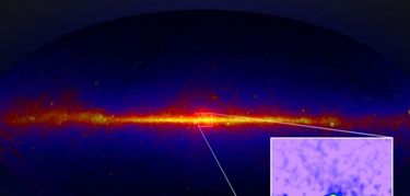Seales de materia oscura en el centro de la Va Lctea