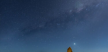 Los dedos que apuntan al cielo en el Parque Nambung en Australia