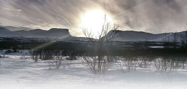 Kiruna en Suecia