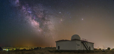 Observatorio Astronmico de Monfrage descubre el universo en una Reserva de la Biosfera