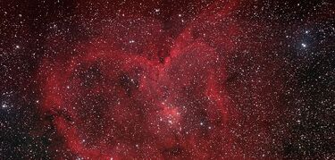 El universo nos enamora con las nebulosas del Corazn y Alma 