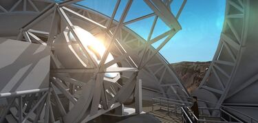 Telescopio solar EST o cmo Europa quiere mirar al Sol