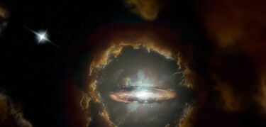 ALMA descubre una galaxia giratoria en el universo primitivo