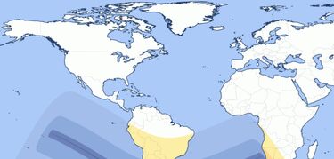 Camino eclipse solar 14 diciembre 2020