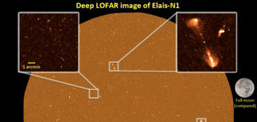 Las imgenes ms profundas de LOFAR captan miles de galaxias en el universo distante