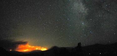 El incendio de California pone en peligro un telescopio del SETI