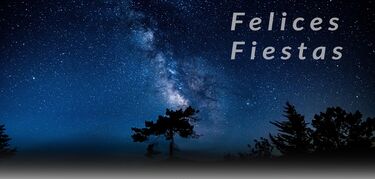 Desde Turismodeestrellascom os deseamos FELICES FIESTAS Y UN 2022 ESTELAR