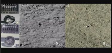 El rver chino encuentra esferas de vidrio en el lado oculto de la luna