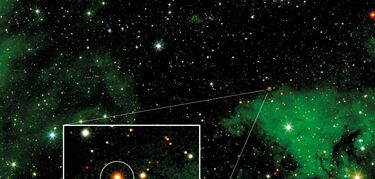 Encuentran una estrella supergigante azul un milln de veces ms brillante que el Sol