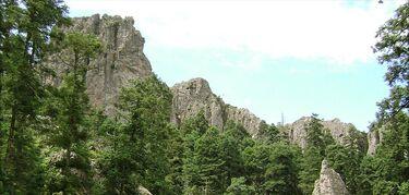 Parque nacional El Chico en México