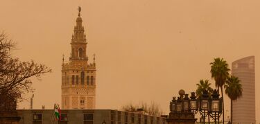 La calima llena Espaa de imgenes de Marte