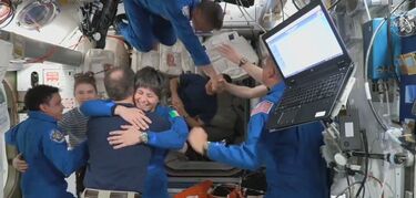 Samantha Cristoforetti y el resto de la Crew4 llegan a la Estacin Espacial Internacional