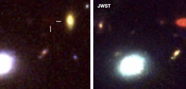 Los UFOs o galaxias oscuras que descubri el telescopio Webb