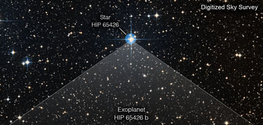 El telescopio Webb capta su primera imagen de un exoplaneta