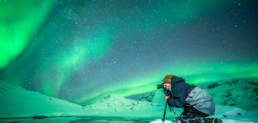 Dnde ver las auroras boreales en Noruega