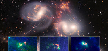 Kaboom Webb y ALMA captan un estampido snico mayor que la Va Lctea