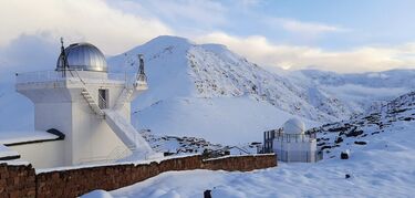 El mejor sitio para captar rayos gamma En el Observatorio Oukameden  