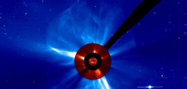 Un evento histrico del Sol deja imgenes asombrosas del halo solar