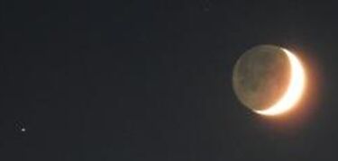 conjunción luna