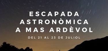 Mas Ardèvol , noche astronómica