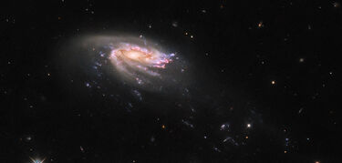 Hubble observa una criatura marina csmica 