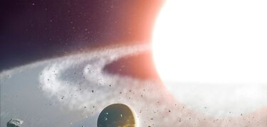 Descubrimiento imposible Un planeta orbita alrededor de una gigante roja  