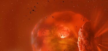 Detectan una nueva colisin entre dos planetas gigantes de hielo 