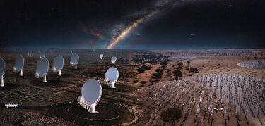 El Observatorio SKA estudiar el nacimiento de las primeras estrellas 