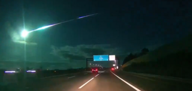 Mejores imgenes de la bola de fuego que cruz Espaa y Portugal