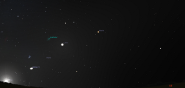 eventos astronómicos  junio 2024