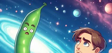Descubierta una rara galaxia juda verde