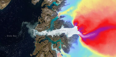 Diez aos vigilando el hielo del planeta Sentinel1 el radar que no duerme