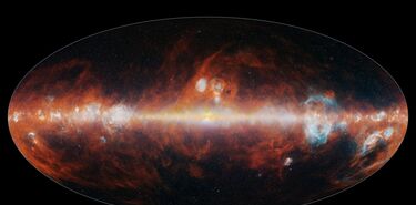 SPHEREx quiere cartografiar todo el cielo y descubrir dnde nace el agua del universo