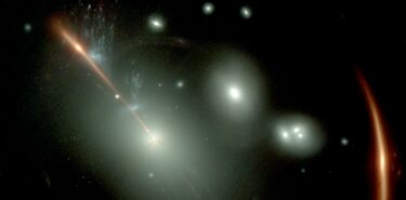 Webb descubre un agujero negro gigante oculto en una galaxia aparentemente tranquila