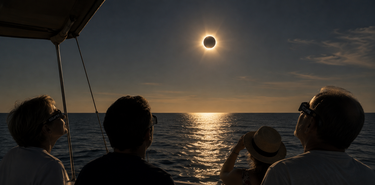 Marina Mercante publica la primera gua para ver el eclipse desde el mar