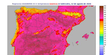 AEMET actualiza el eclipse dnde habr nubes y dnde hay riesgon de incendio