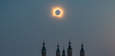 La foto del eclipse en Zaragoza que eligi la NASA es real o un montaje