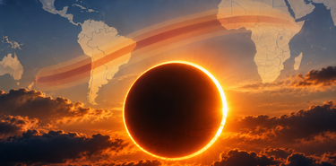 Eclipse solar del 6 de febrero de 2027 dnde ver el anillo de fuego y cunto durar