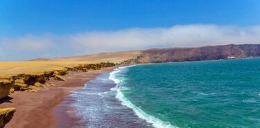 Paracas el desierto de Per donde las estrellas se encuentran con el Pacfico