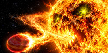 Planetas zombi y estrellas que devoran mundos un Halloween fuera de la Tierra